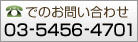 TEL 03-5456-4701